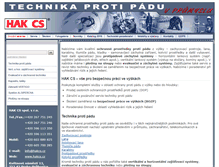 Tablet Screenshot of hakcs.cz